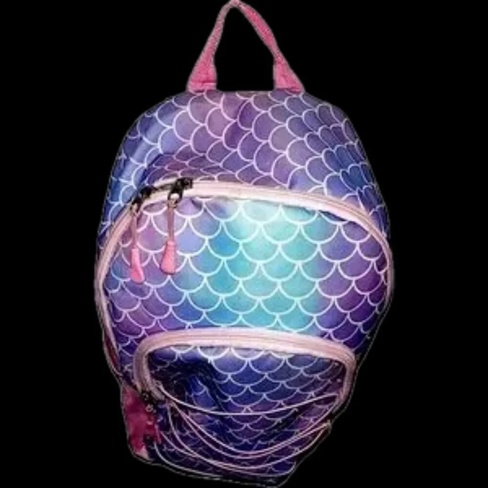 Beautiful pink purple cute euc fun fantastic reading rainbow children’s backpack